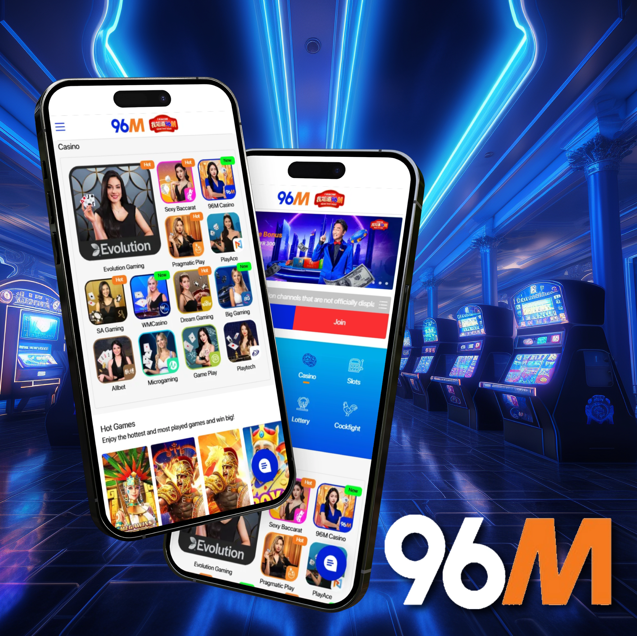 96M Malaysia official online casino and sports betting platform