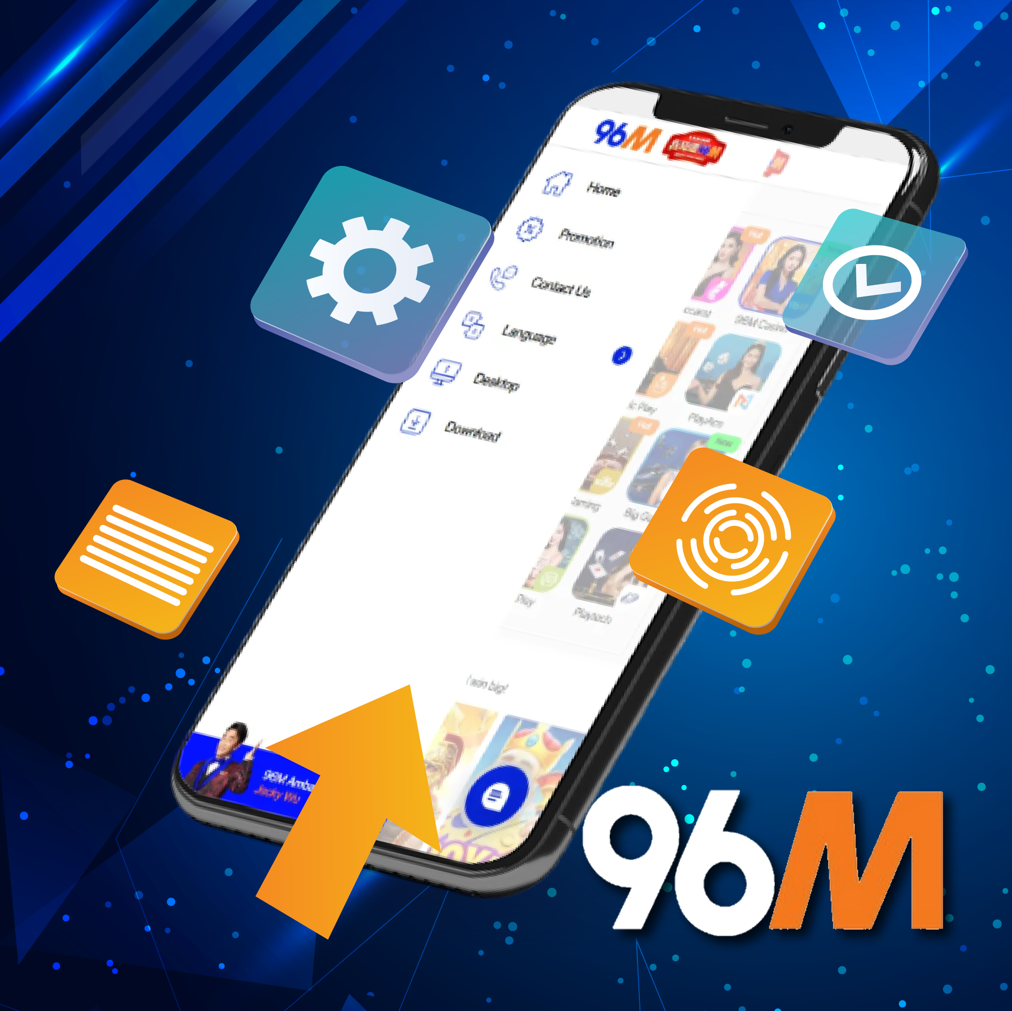 96M app installation guide – enable installation from unknown sources on Android