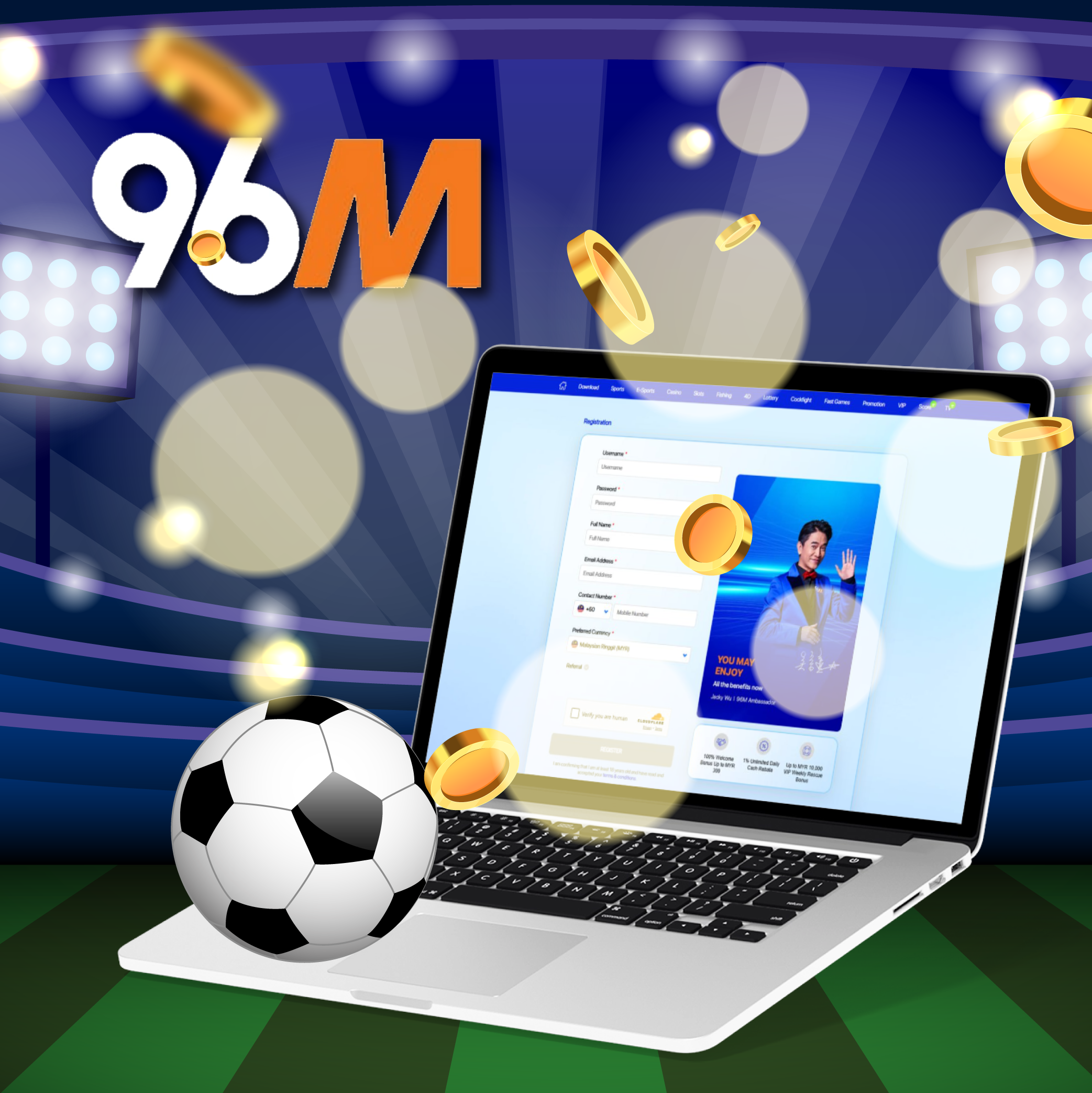 6M Malaysia web version as alternative to mobile app for casino and betting